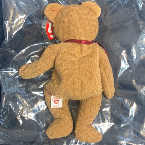 Curly- Beanie Original Baby - Picture 2 of 5